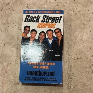 Back Street Stories Unauthorized VHS